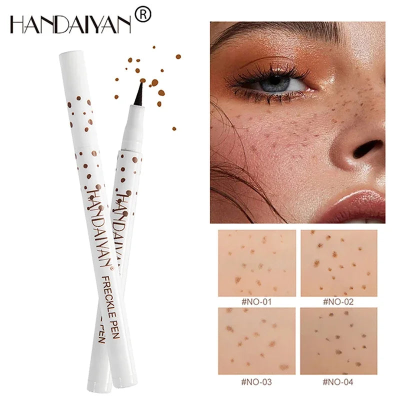 Freckle Pen Waterproof Natural Makeup Dot Spot Pen for Women - 4 Colors