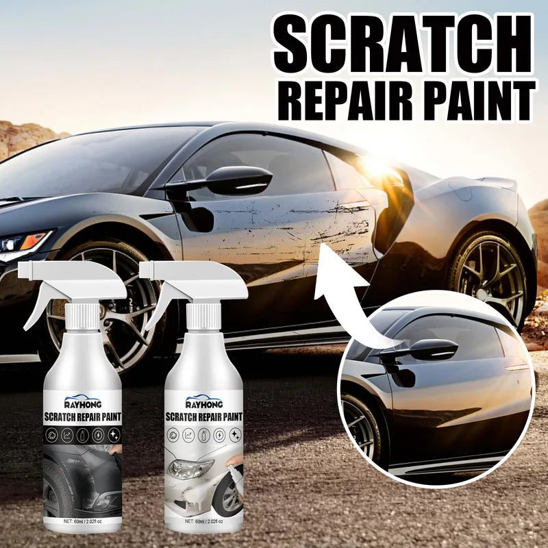 Car Scratch Repair Spray - Portable Paint Touch-Up for All Car Colors
