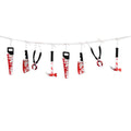Halloween Decoration Bloody Weapons Garland Banner for Haunted House Party Supplies