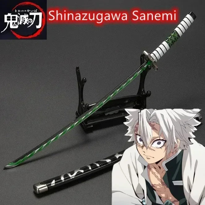10-Inch Metal Demon Slayer Katana Toy Sword - Kimetsu No Yaiba Collectible Gift