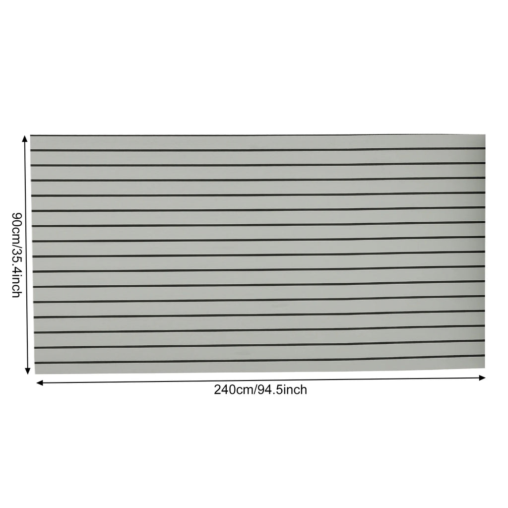 EVA Foam Yacht Decking Mat - Anti-Slip Boat Floor Covering with Self-Adhesive Backing