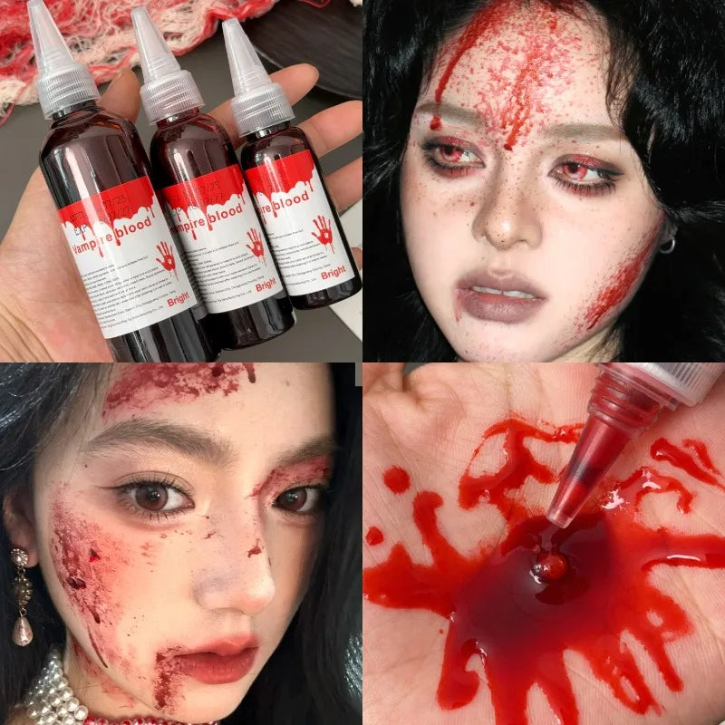 Halloween Fake Blood for Cosplay & Prank - Emulation Prop 30/60/100/200ML