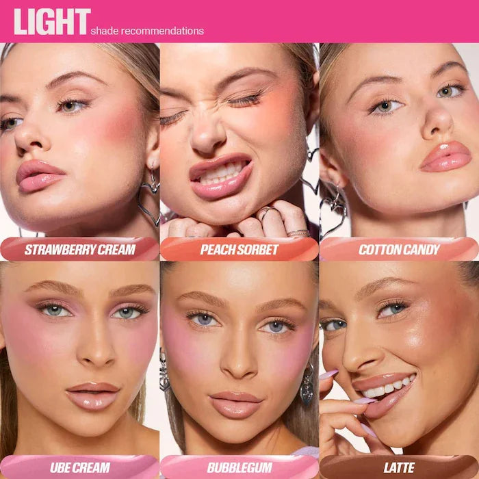 Liquid Blush with Micro-Pearls - Long Lasting Waterproof Cheek & Lip Color Set
