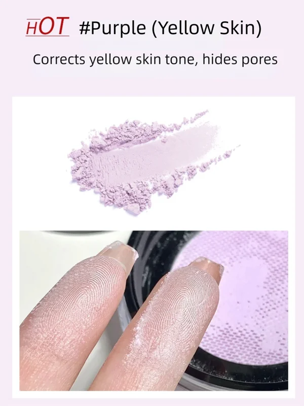 Long-Lasting Oil Control Setting Powder - Flawless Makeup Finish