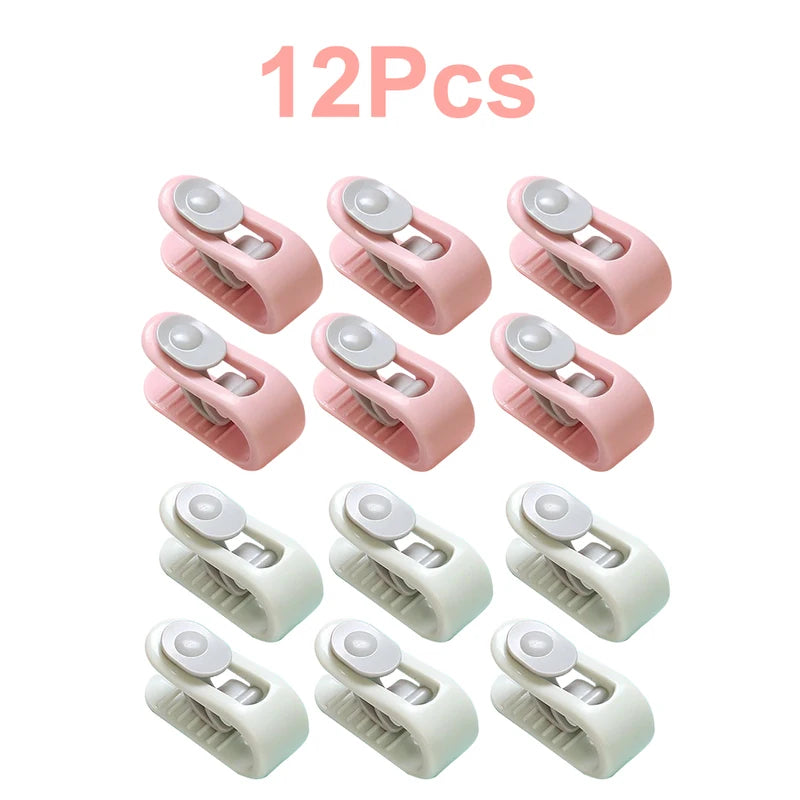 6/12PCS Bed Sheet Clips Quilt Fasteners Non-Slip Blanket Holders