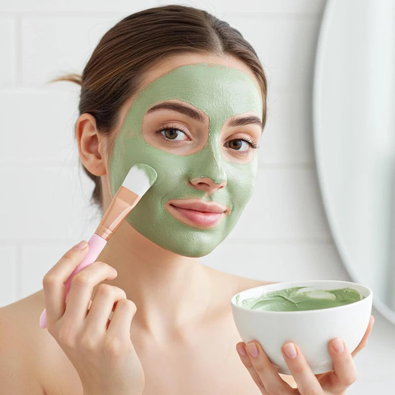 Facial Mask Brush Kit 3/15 Pcs Makeup Tools for Esthetician & DIY Face Mask Application