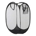 Large Foldable Skeleton Clothes Basket with Ventilated Design – Portable & Spacious Storage