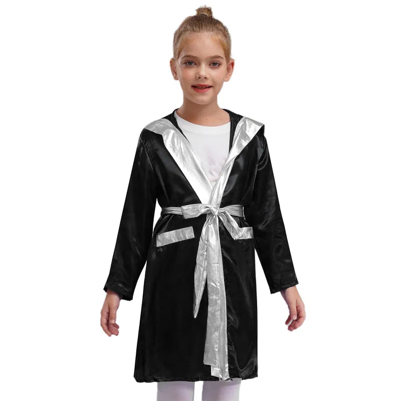 Children's Boxing Robe Costume Set for Halloween Carnival Role Play