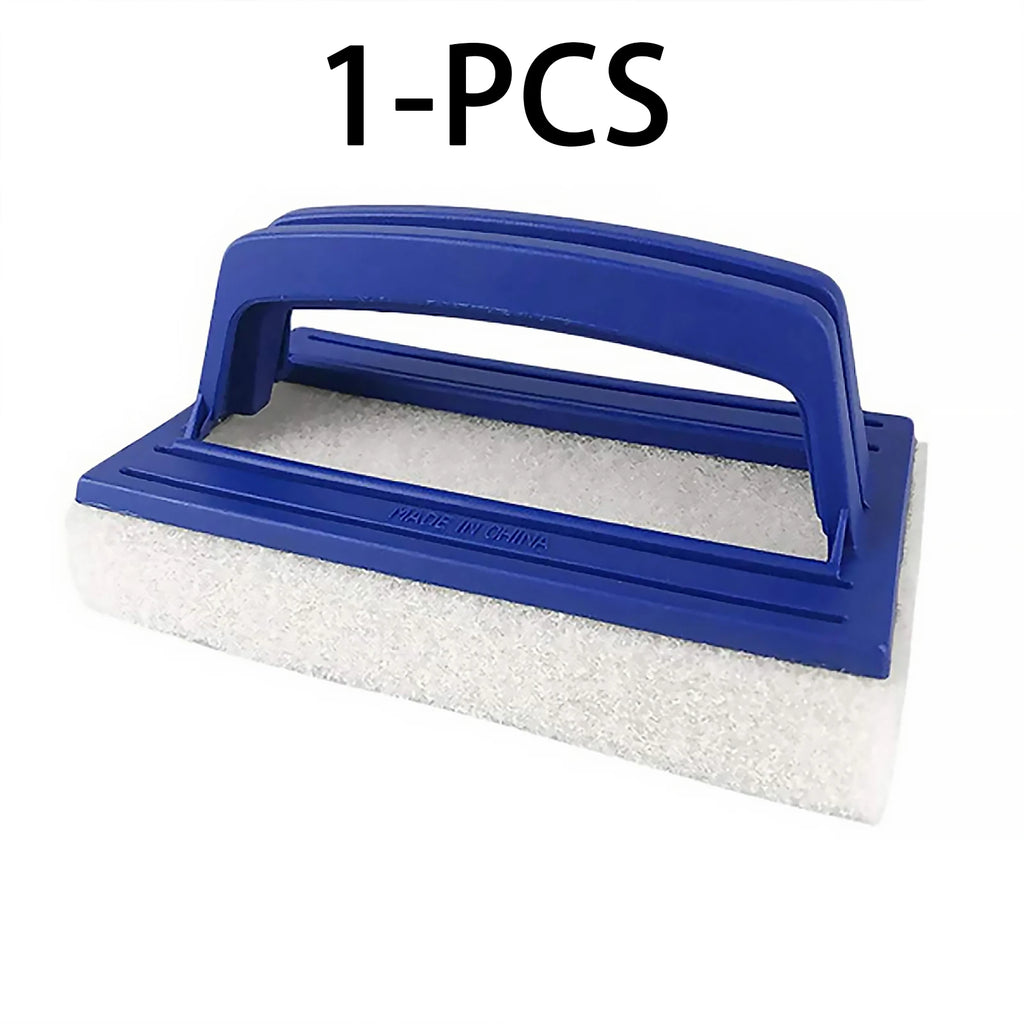 Pool Wall Cleaning Brush for Waterline and Surface Scrubbing - Spa and Pool Maintenance Tool