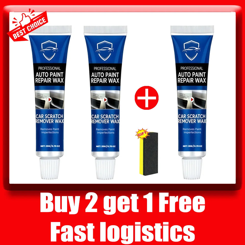 Car Scratch Repair Tool Deep Scratch Removal Paste for Car Paint Surfaces