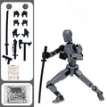 Movable 3D Printed Action Robot Model Doll Toy for Kids & Adults