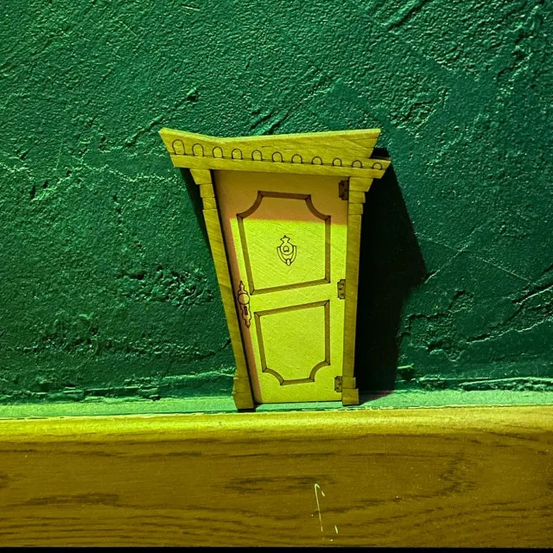 Miniature Fairy Doors for Trees Outdoor Garden Decor - Wood Fairy Garden Accessories