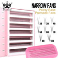 Premade Narrow Fan Eyelash Extensions 5D 6D 8D 10D for Volume Lashes