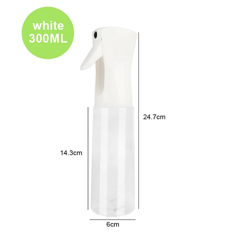 Refillable Spray Bottle with Ultra Fine Water Mist for Skin Care Travel Salon Barber