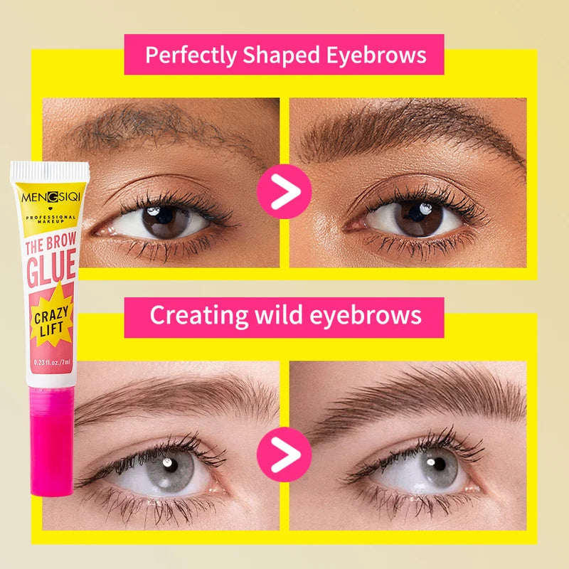 Waterproof Eyebrow Styling Gel - Long-Lasting, Fluffy, and Shaping Makeup