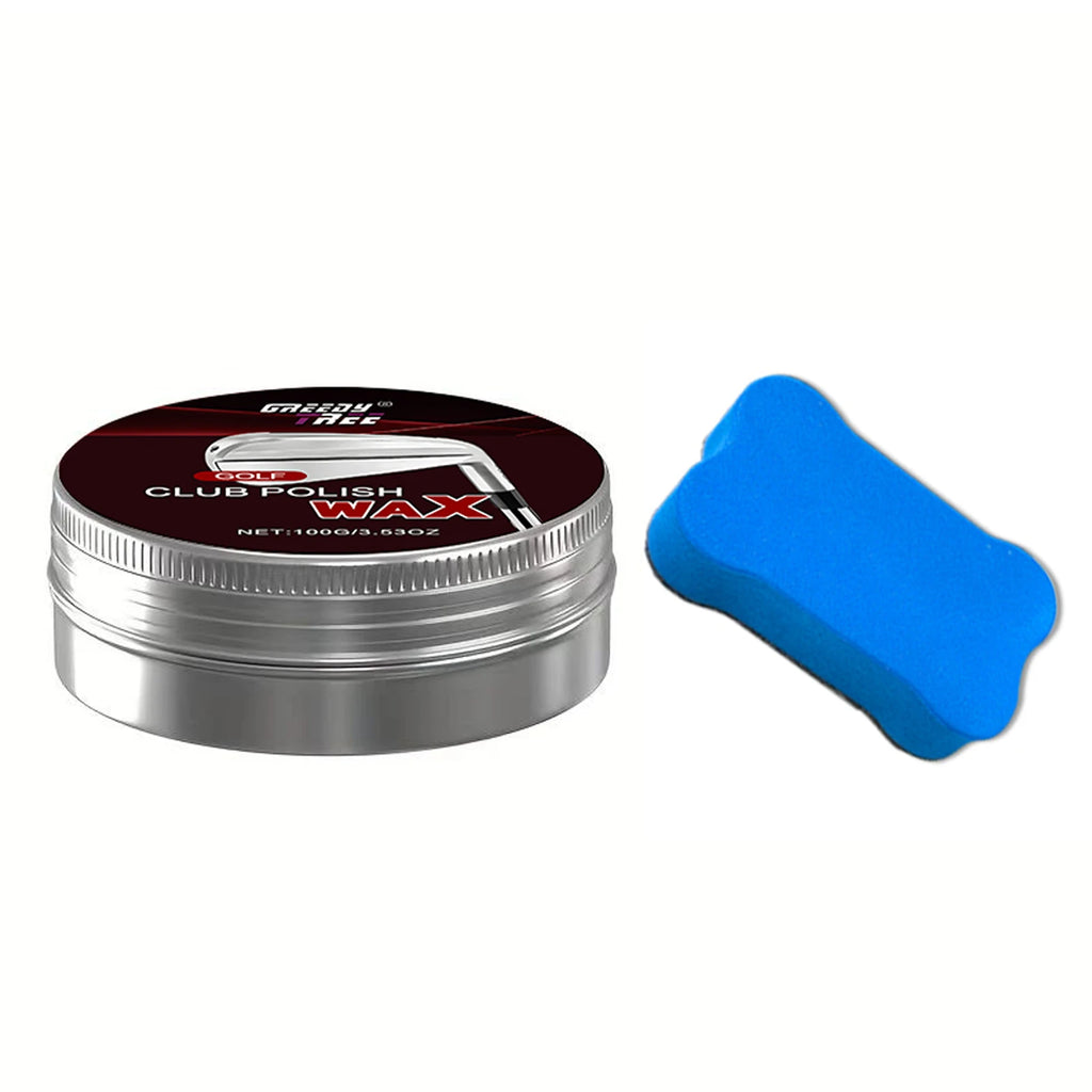 Golf Club Polishing Wax - Scratch Removal & Mirror Shine Restorer