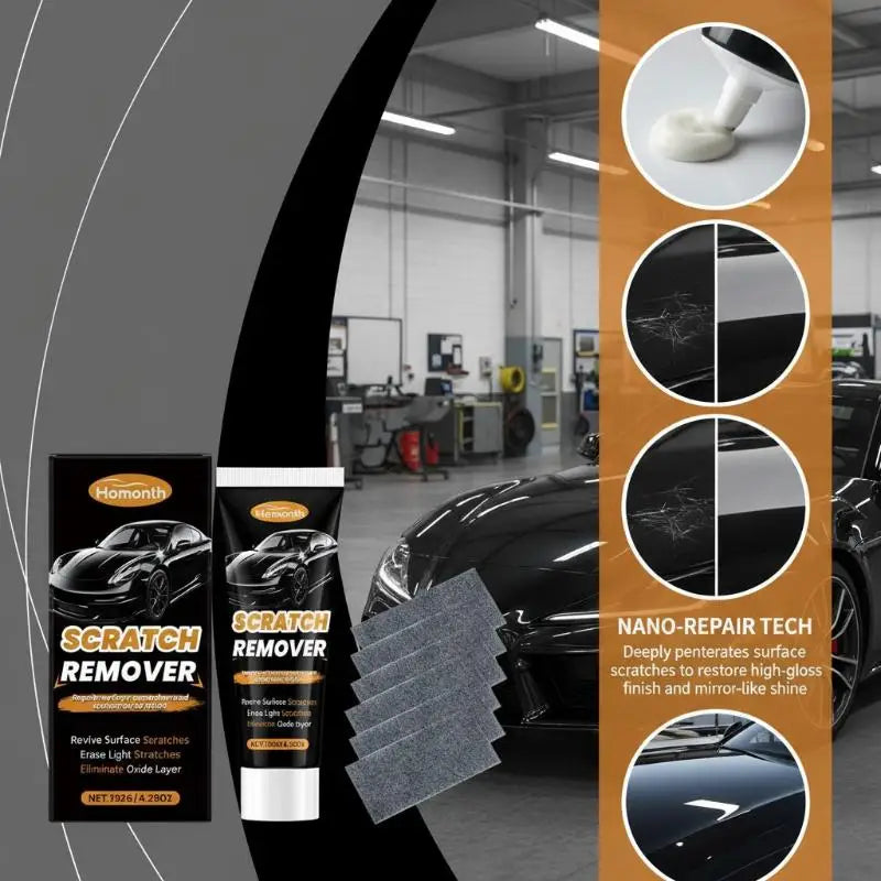 Car Paint Repair & Scratch Remover Kit - Quick Surface Restoration