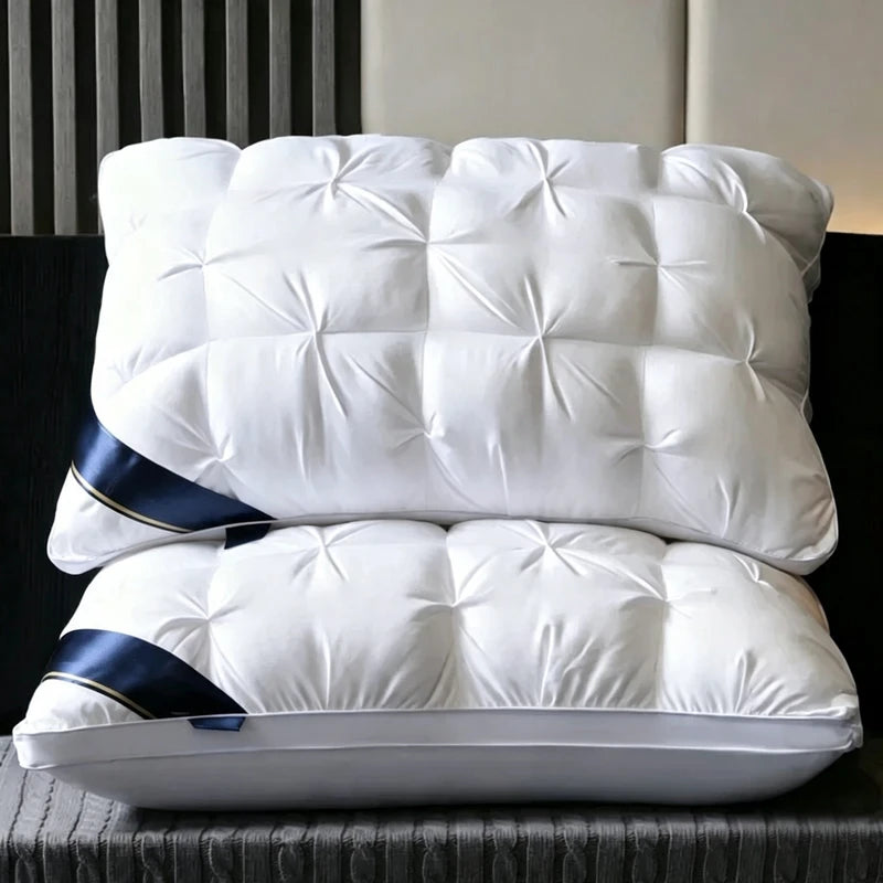 Comfortable Deep Sleep Neck Pillow 48x74cm Hotel-Grade Memory Foam Pillow