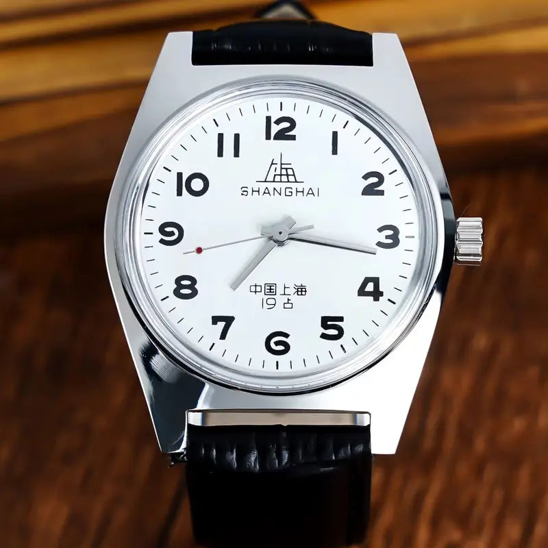 Vintage-Inspired Mechanical Men’s Wristwatch 36mm - Collectors & Enthusiasts