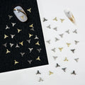30pcs Mixed Bull Head Nail Decorations for Manicure Halloween Western Nail Art