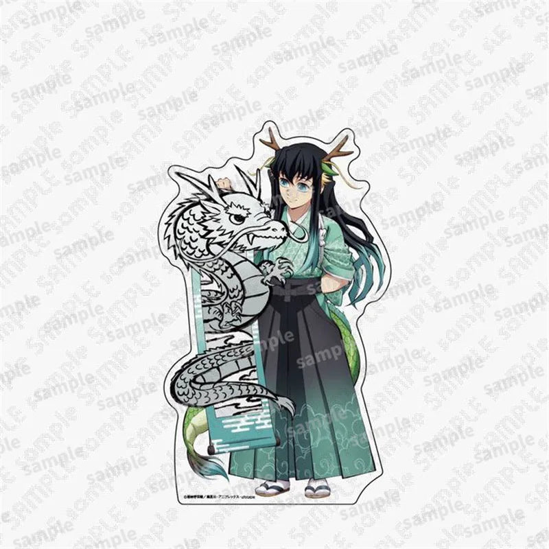 Anime Acrylic Stand Figure Collection - Demon Slayer Kimetsu No Yaiba Desktop Decor