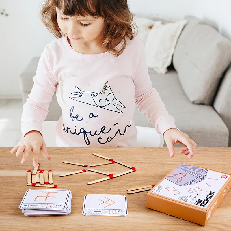 Children's Creative Thinking Match Puzzle - Logical & Concentration Training Game