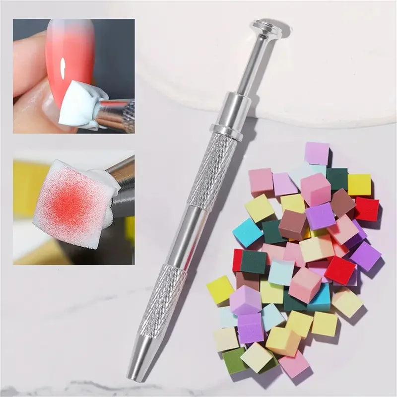 Nail Art Sponge Set for Gradient and Creative Manicure DIY Nail Design Tools