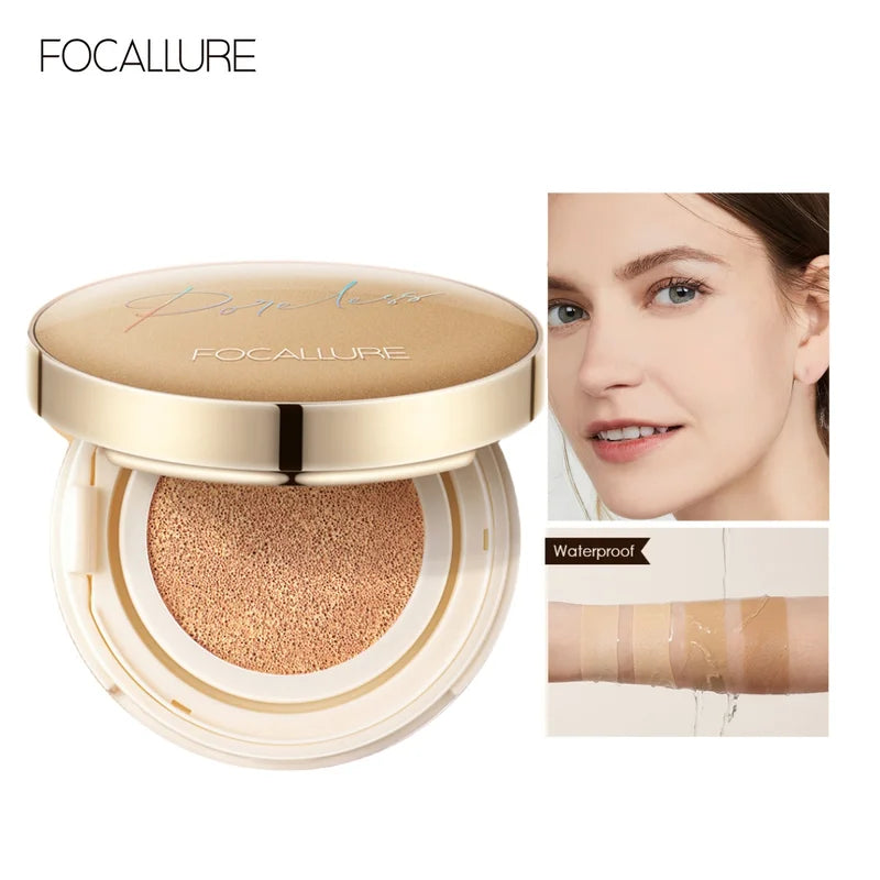 Waterproof Matte Foundation with Poreless Coverage - Full Face Makeup Cream