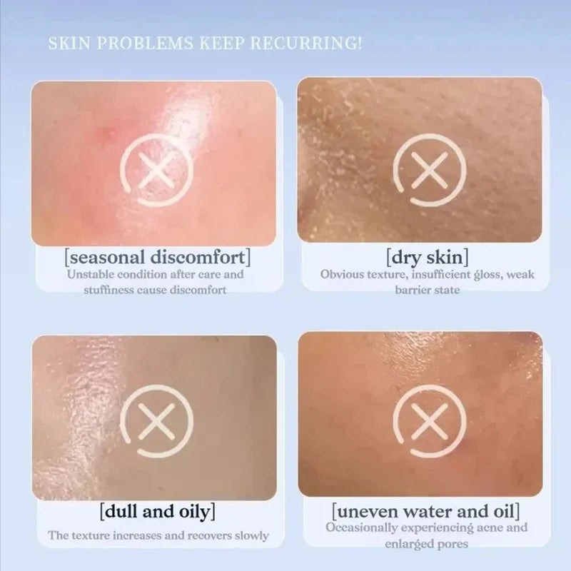 Blue Copper Peptide Skin Serum Powder Set for Repair & Moisturizing