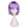 Halloween Cosplay Wigs for Men and Women 12 Inch Heat-Resistant Anime Style Costumes