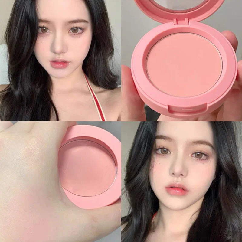 Creamy Blush for Face & Cheeks - Long Lasting Matte Natural Color Makeup