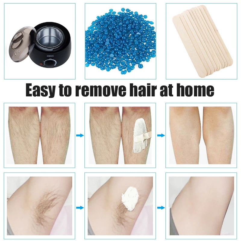 Wax Machine for Hair Removal 200ml/500ml Paraffin Warmer with Adjustable Temperature