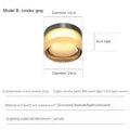 Modern LED Wall Lamp for Living Room Amber Jelly Decor Wall Sconce Smoke Grey