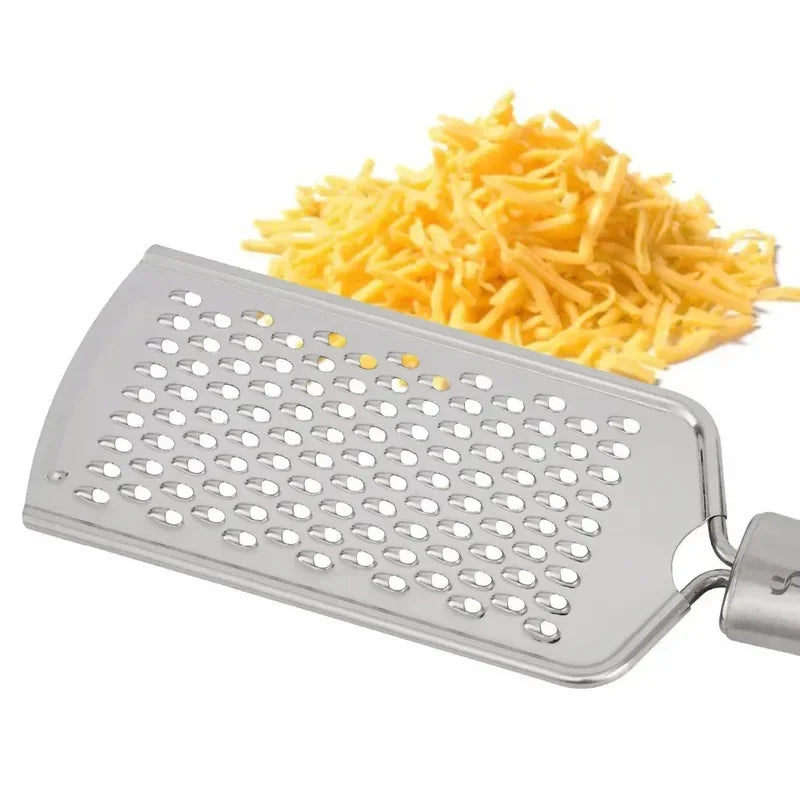 Multi-Purpose Stainless Steel Handheld Cheese Grater for Vegetables Fruits & More