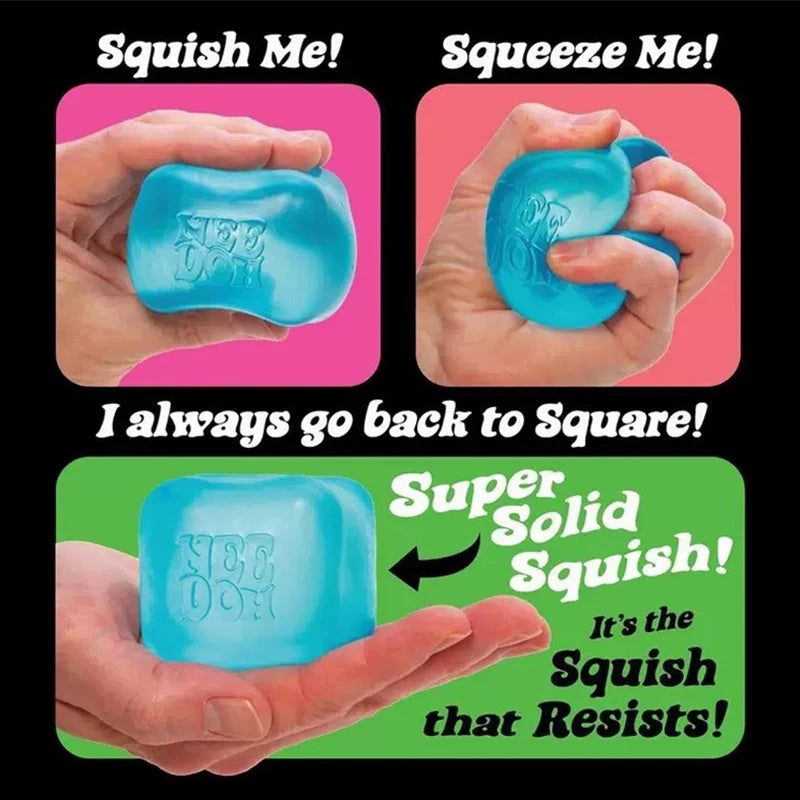 Sensory Fidget Cube Stress Relief Toy for Focus Anxiety Calming Gadget