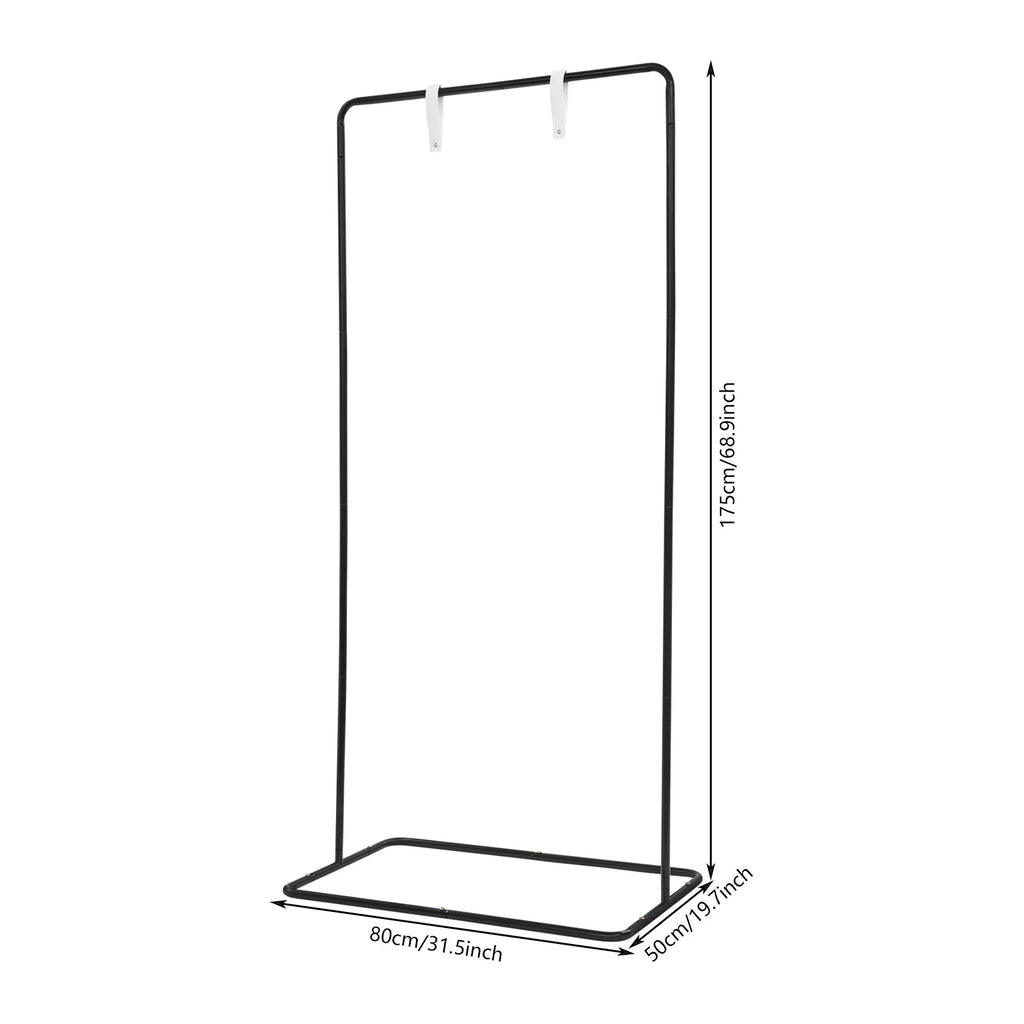 Wedding Sign Holder Adjustable Floor Display Stand 175x80cm Black