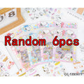 Cute Cartoon Sticker Set for Kids Boys Girls - Toy Decoration & Planner Accessory