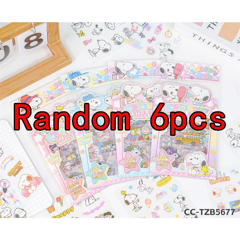 Cute Cartoon Sticker Set for Kids Boys Girls - Toy Decoration & Planner Accessory