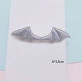 Halloween Demon Bat Wings Padded Leather Fabric Appliques for DIY Costume Accessories