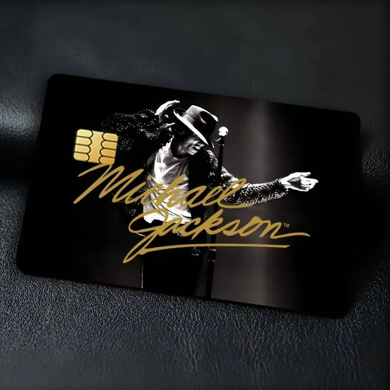 Decorative Credit Card Stickers for Bank & Debit Cards - Waterproof Scratch-Resistant 4PCS