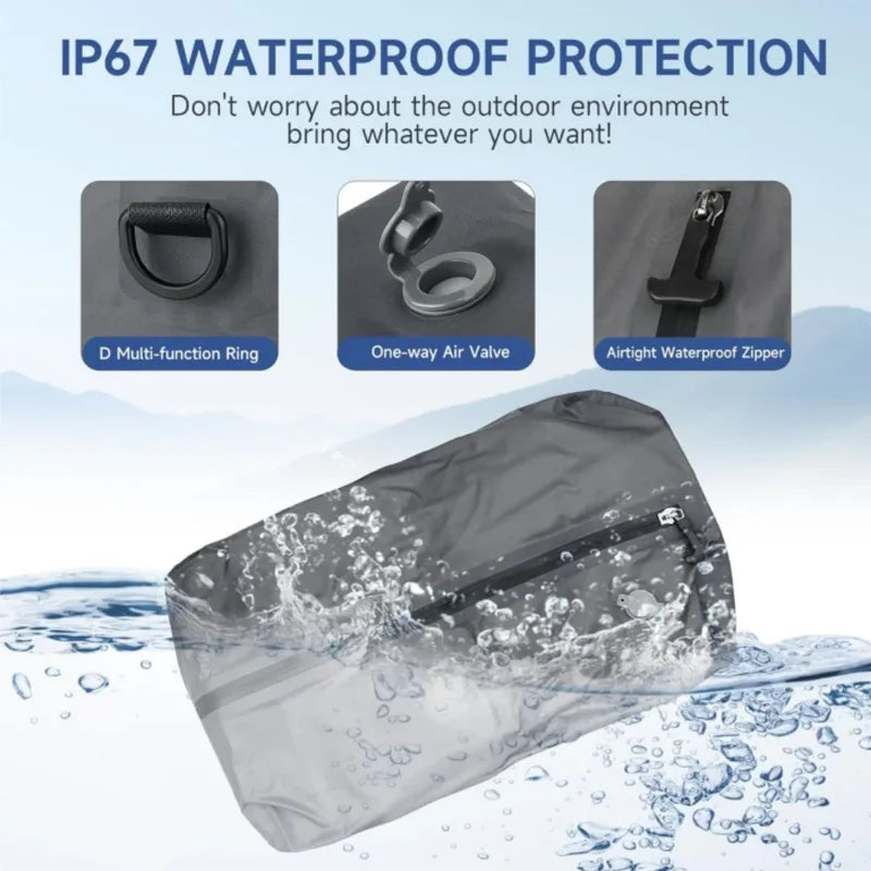 Outdoor Vacuum Compression Storage Bags for Camping & Travel - Space Saver Organizer 10XL/3XL/L