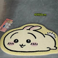 Kawaii Cartoon Plush Floor Mat - Non-Slip Bathroom Living Room Decor Carpet