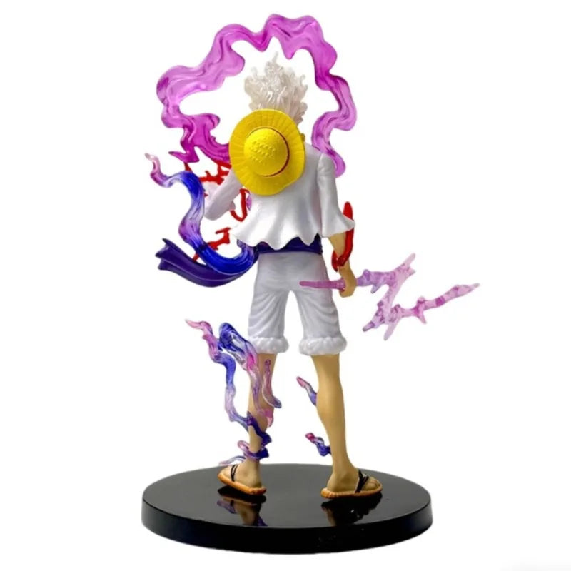 21cm One Piece Action Figure Luffy GEAR 5 Nika Sun God Collectible Toy