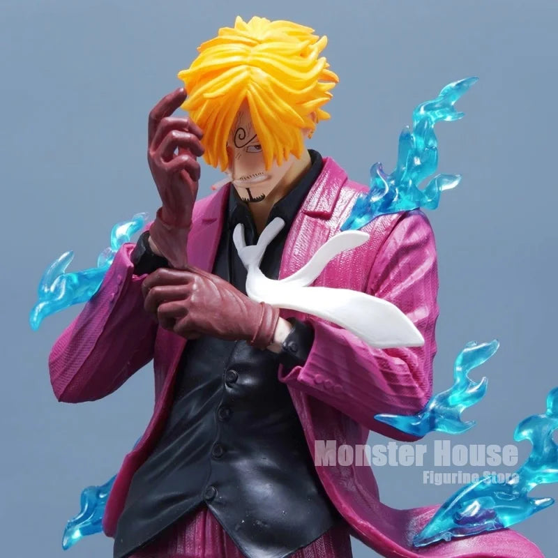 24cm Anime ONE PIECE Sanji PVC Action Figure - Diable Jambe Collectible Statue