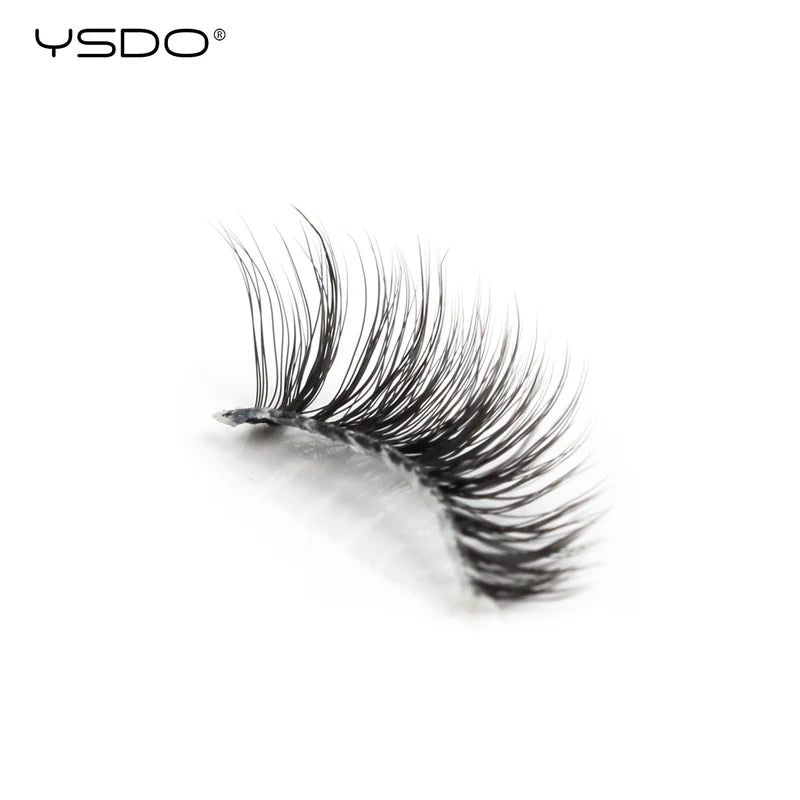 False Eyelashes 3D Mink Fluffy Natural Wispy Reusable Makeup Extensions