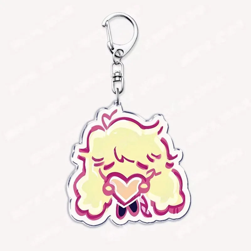 Anime Keychains for Bags & Accessories - Chibis Cartoon Luka Ivan Till Mizi Hyuna Sua
