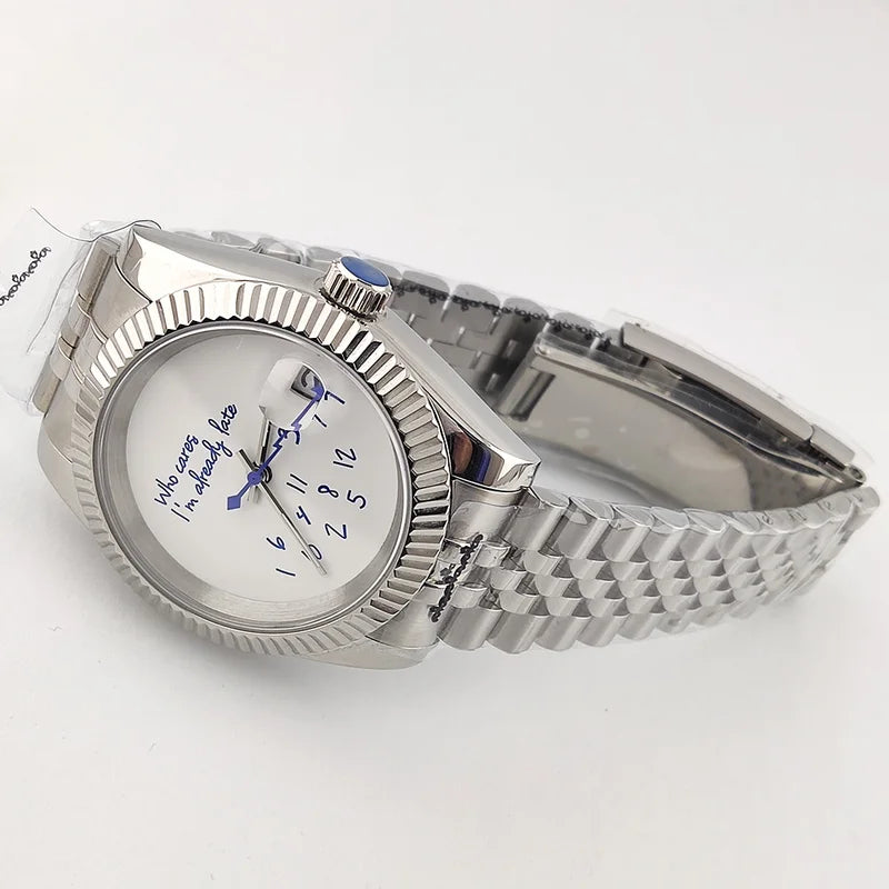 36mm/39mm NH35 Watch Case with Sapphire Crystal Glass Waterproof for Men and Women