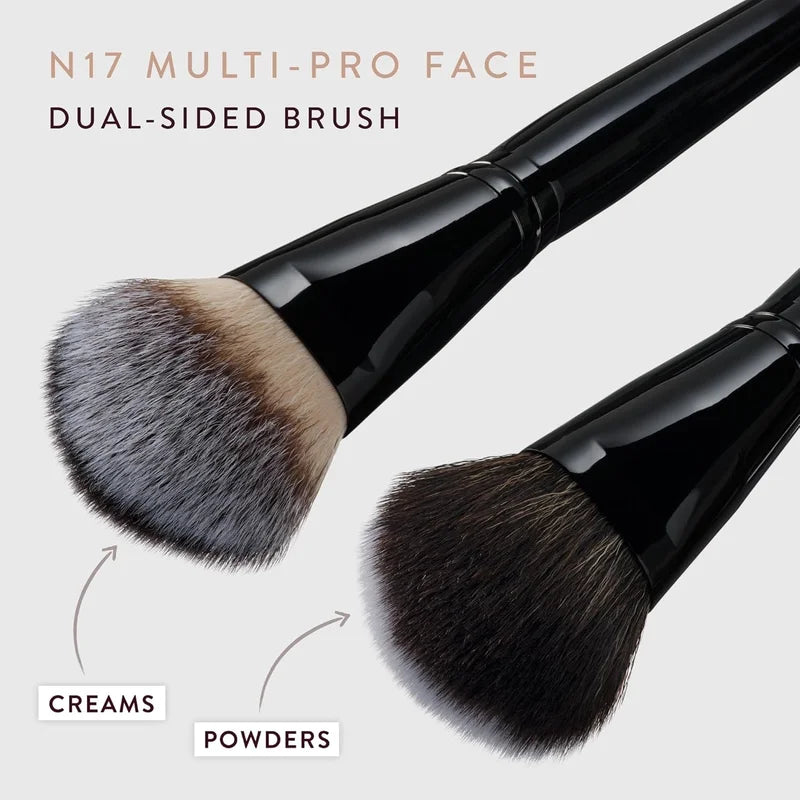 Pro Makeup Brush Set 7PCS - Professional Face, Eye & Lip Cosmetic Tools