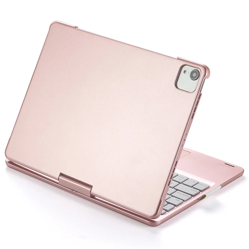 Bluetooth Keyboard Case for iPad Air 11 Inch - Magnetic Trackpad & Backlit