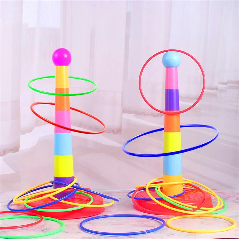 Children Throw Circle Game Stacking Toys Indoor Outdoor Parent-Child Fun